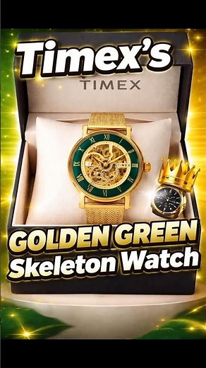 Timex Best Automatic Green Dial Astrological Roman Number Watch! 👑💚#TimexAstrologicalWatch#viral