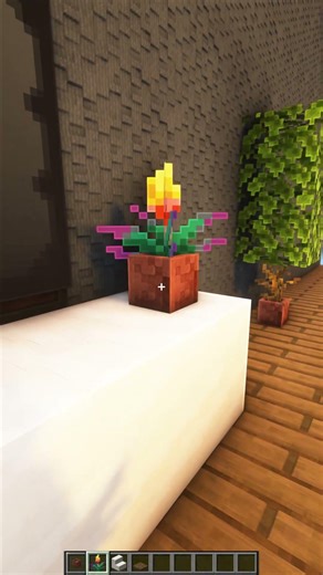 Minecraft TV That Looks Real #design #building #tutorial