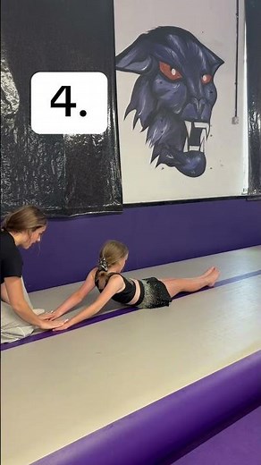 How to improve your needle in 7 stretches ❗️ #bendy #viral #backcatch #cheerleading #trending #acro