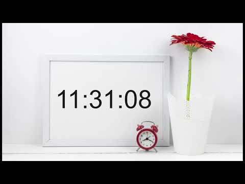 30 Minute Alarm Clock Timer ⏰ Loud & Clear Wake Up Sound