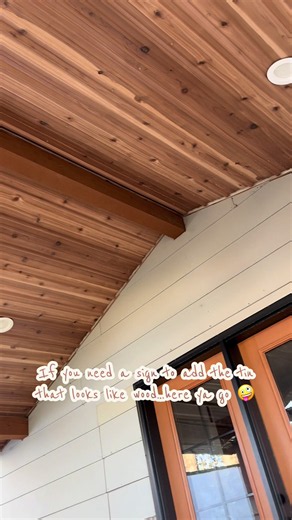Metal Roof That Looks Like Wood: A Maintenance-Free Patio Idea