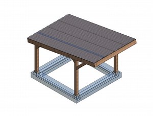 12x20 Garage Plans DIY Wooden Carport - Downloadable Printable PDF - Etsy
