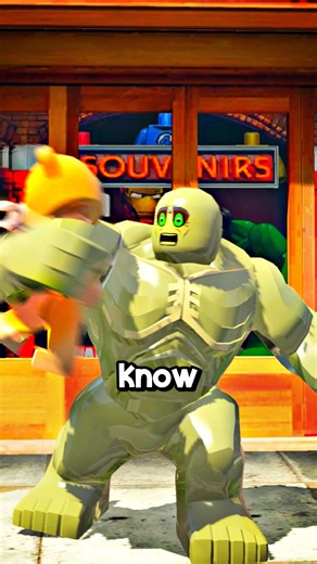INSANE Details of ABOMINATION in LEGO Marvel Super Heroes... #videogames