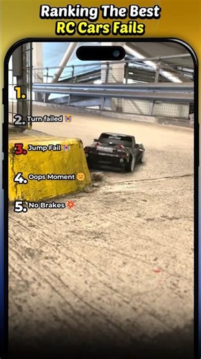 Ranking The Best Rc Cars Fails Pt 4 #ranking #shorts #tiktok