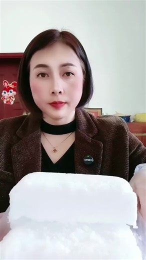 Satisfying Ice Eating Experience with Shaved Ice Blocks