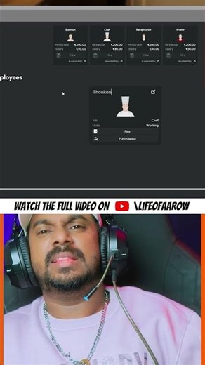 🛎️THANKAN CHETTAN ORU SAMBHAVAM THANNE🥖🥐 | Parisian Brasserie Simulator 🗼