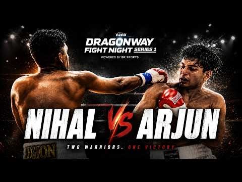 NIHAL vs ARJUN | The Most Explosive Fight of the Night | DRAGONWAY FIGHT NIGHT SERIES – 1