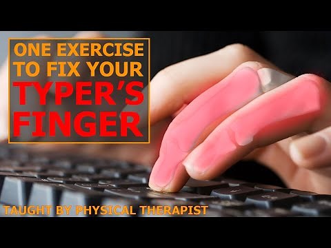 Fingers in Pain? FIX IT! | Typer's Finger