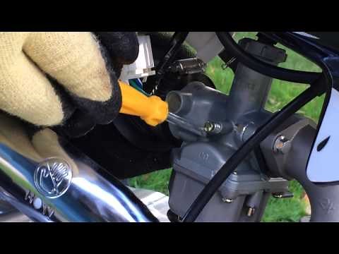 Adjust Carburetor on a SSR Pit Bike