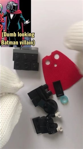 LEGO Batman mr. Camera custom minifig #lego #batman #custom #minifigs #timelapse