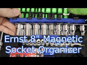 Ernst 8" Magnetic Socket Organizers: Unboxed, Setup, and Tested!