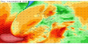 1.9K views · 39 reactions | Evening folks, i have run some bespoke data for you so you can see the expected wind gusts for overnight and through tomorrow morning. Remember these are gusts and not sustained winds. Values will exceed 40 to 50 mph quite widely and with trees being in full leaf, flying debris or even trees falling will be at a higher risk than would be the case in autumn. | CW Weather | Facebook