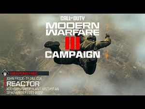 CALL OF DUTY MODERN WARFARE 3 Gameplay Walkthrough Part 3 Reactor - IMMERSIVE NO COMMENTARY
