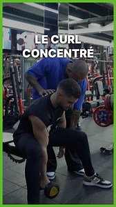 BICEPS: Comment effectuer le curl concentré. | essan.nfc