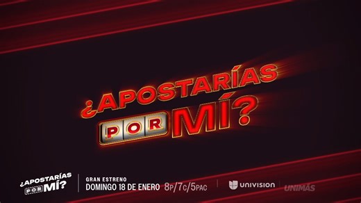 Apuestas, drama y traiciones... todo esto y mucho más verás en ¿Apostarías por Mí? Gran estreno simultáneo este 18 de enero a las 8p/7c por Univision, Unimás, VIX , y a través de nuestras apps Univision NOW y Univision App. | UnivisionApp