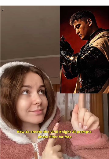 how to make a knight AI filter, step-by-step knight AI effect tutorial, zero-code knight filter creation, knight AI prompt guide for beginners, knight avatar AI tutorial for TikTok, knight AI prompts, medieval knight AI filter, #chatgpt#knight #azelprompt royal knight avatar effect, chivalric knight AI style, fantasy knight portrait filter, knight armor AI overlay, medieval helmet AI effect, golden knight badge filter, vintage knight portrait AI, knight cape AI effect, CapCut knight filter tutor