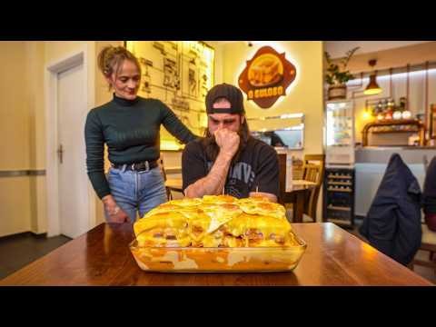 WIN €150 CASH IF YOU CAN BEAT PORTUGAL'S UNBEATEN FOOD CHALLENGE...IT'S BRUTAL | BeardMeatsFood