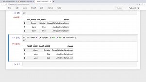 Python Pandas Tutorial(Part 5)Updating Rows&Columns-Modify Data With DataFrames