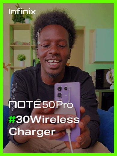 Infinix NOTE 50 Pro: Wireless Charging Explained