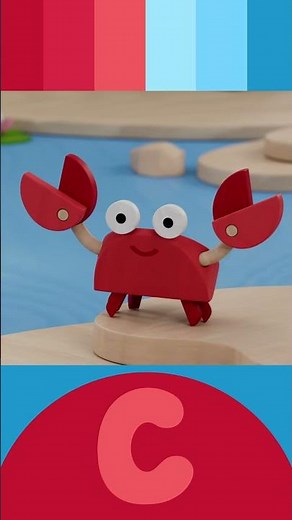 CRAB starts with the letter C 🦀