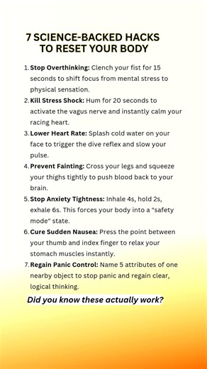 7 SCIENCE BACKED HACK TO RESET YOUR MIND | #psychologytoday #awareness #humanbehavior