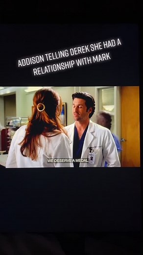 Addison Tells Derek About Relationship with Mark | Grey's Anatomy S3E5
