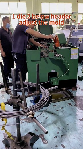 80K views · 519 reactions | M6 screw making machine manufacturer, master mold up setting. #reels #reelsvideo #screwheadermachine #M6screwmachineprice #TaiShinmachine #coldheadermachine #chipboardscrewmachine #woodscrewmachine #M4headermachinesupplier | 曾丽丽 | Facebook