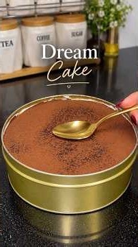 Dream Cake at Home 🤎🤤 #dreamcake #dreamcakes #cake #shorts #easyrecipes