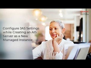 Configuring JAS Settings while Creating an AIS Server as a New Managed Instance