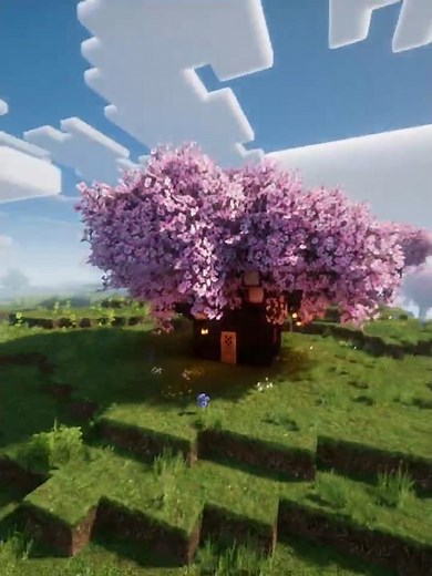 The ultimate tree house design you need to build 🏡 #minecraft #shorts #homedecor