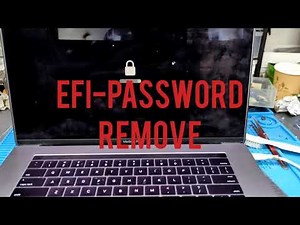 MacBook a1707 EFI password remove...