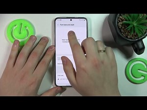 How to Restore Default System Font on SAMSUNG Galaxy S24
