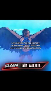 Do you guys remember when it was a big deal that Rhea has been yet to pin Iyo Sky for a victory? Lyra is so good at what she does, and she’s been set up for an amazing career: being given Rhea Ripley’s respect when she was in nxt, beating both Iyo Sky and Becky Lynch clean, becoming the first ever women’s international champion, winning the tag team championships with THE Becky Lynch on her first ever wrestlemania… #lyravalkyria #wwe #nxt #fyp #wrestling
