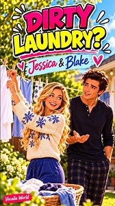 DIRTY LAUNDRY 🧺 What Does It Really Mean? | Jessica & Blake #learnenglish