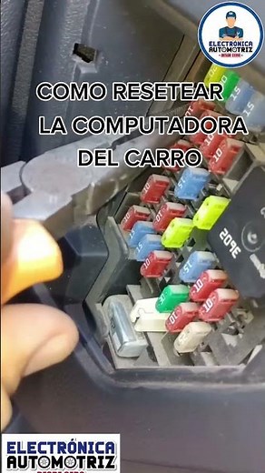 HOW TO RESET YOUR CAR COMPUTER #automotiveelectronics #automobile #electricity #carpart
