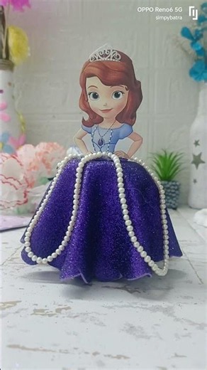 how to make a paper doll diy princess sofia #diy #princess sofia