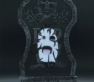 New Guide! Tombstone with Matrix Portal #ElectronicHalloween