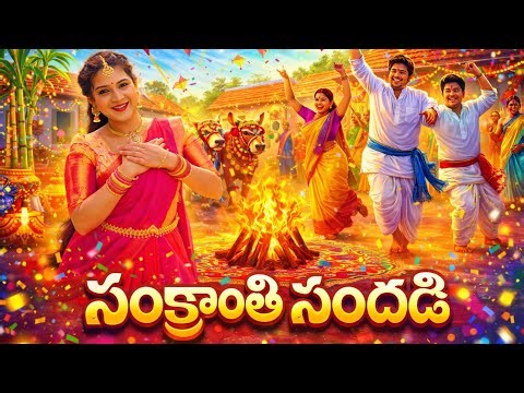 Sankranthi Song 2026 | Sankranthi Sandadi Full Song | Sankranthi Special Song | AI Created Song