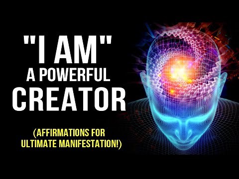 "l AM" A POWERFUL CREATOR! Positive Affirmations to Program Your Mind | 528Hz | Law Of Attraction