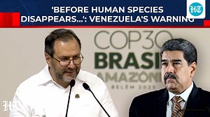 Venezuela's scary 'before human species disappears…' warning amid US war threat| Maduro,Trump
