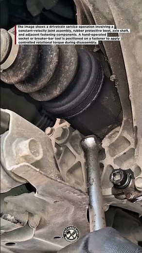 Efficient CV Joint Service Using Controlled Mechanical Disassembly