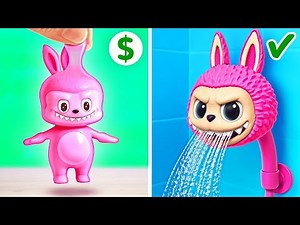 Satisfying LABUBU ASMR DIY! *Extreme Slime Challenge By Rare Labubu*