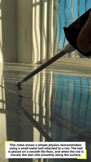 Smooth Rolling Ball Tool – Physics in Action! #Shorts #Science #DIY