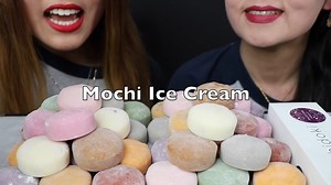 140K views · 2.5K reactions | MOCHI ICE CREAM (soft and sticky eating sounds) | Kim&Liz ASMR | Facebook