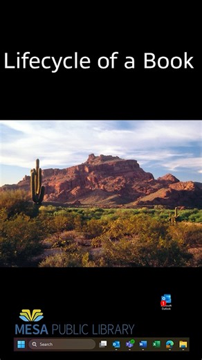 Have you ever wondered what the lifecycle of a library book looks like? Here is a quick look at what takes place behind the scenes! Note: One of the titles featured in this video is fictional and for entertainment purposes only. Can you guess which one? | Mesa Public Library | Facebook