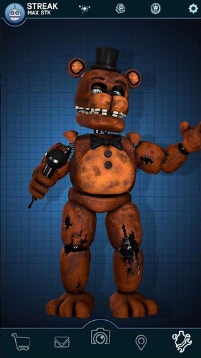 Withered Freddy FNaF Workshop & Voice Line Animation