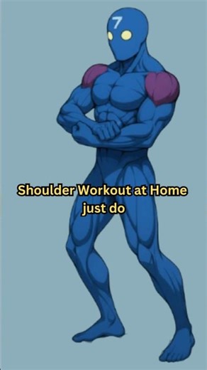 Build STRONG Shoulders at Home with NO Equipment