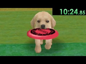 I tried speedrunning Nintendogs and experienced a bit too much emotional trauma