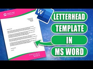 Make a Bold, Fun Letterhead in Microsoft Word + Reusable Template