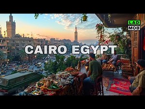 Cairo Egypt - UNSEEN 4K Walking Tour
